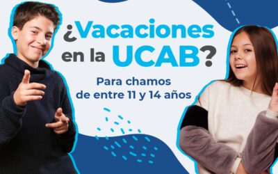 La Universidad Católica Andrés Bello abrirá sus instalaciones de Montalbán para que niños y adolescentes, entre 11 y 14 años de edad, participen en los Day Camps UCAB