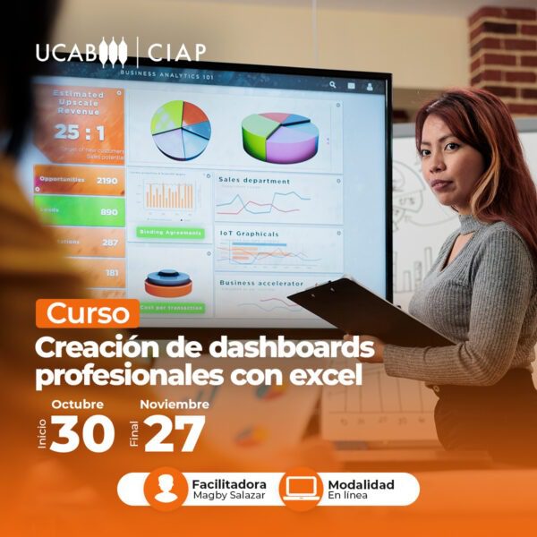 Curso. Creación de Dashboards profesionales con excel.