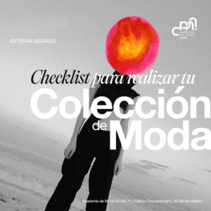 Checklist para realizar tu colección de moda