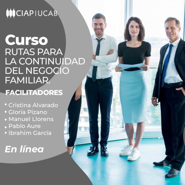 Curso. Rutas para la continuidad del negocio familiar.
