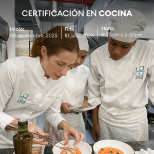 Certificación en Cocina.