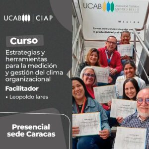 Curso. Estrategias y herramientas para la medición y gestión del clima organizacional.