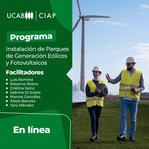 Programa. Instalación de parques de generación eólicos y fotovoltaicos.