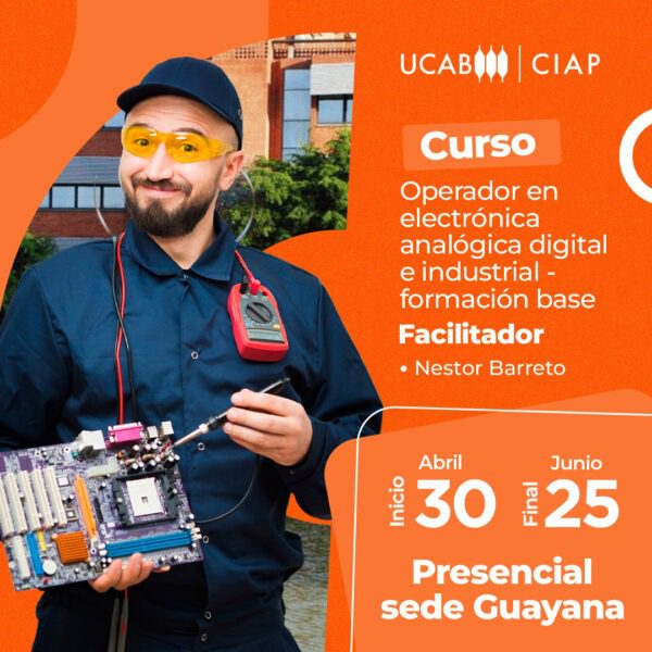 Curso. Operador en electrónica analógica, digital e industrial - Formación Base -