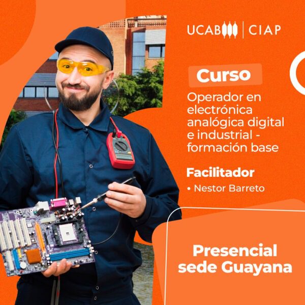Curso. Operador en electrónica analógica, digital e industrial - Formación Base -
