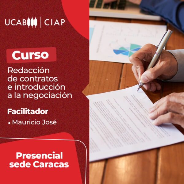 Curso. Redacción de Contratos e introducción a la negociación.