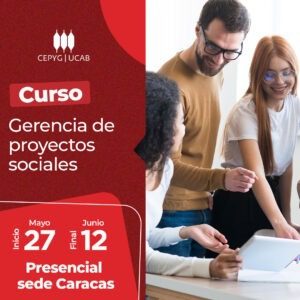Curso. Gerencia de proyectos sociales.