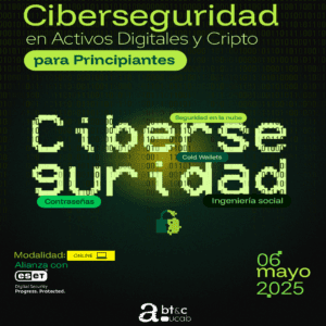 Curso. Ciberseguridad en activos digitales y cripto para principiantes.