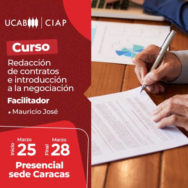 Curso. Redacción de Contratos e introducción a la negociación.