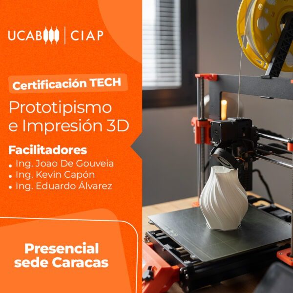 Certificación TECH: Prototipismo e Impresión 3D.