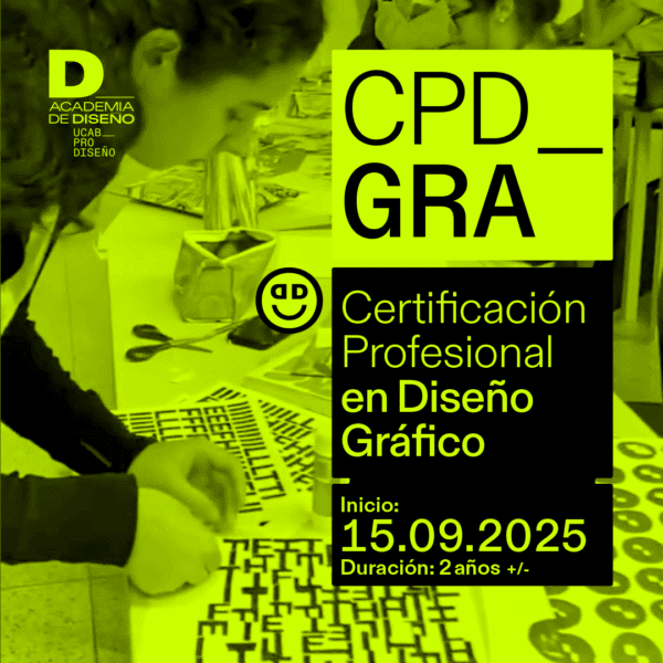 Certificación Profesional en Diseño Gráfico.