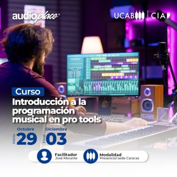 Curso. Introducción a la programación musical en pro tools.
