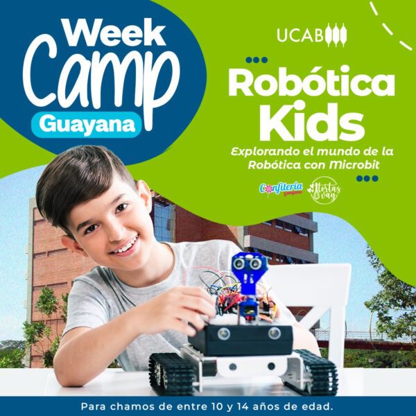 WeekCamp: Robótica Kids: Explorando el mundo de la Robótica con Microbit.
