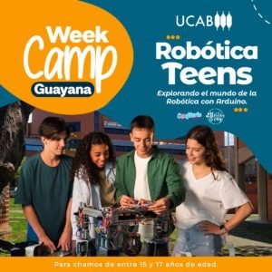 WeekCamp: Robótica Teens: Explorando el mundo de la Robótica con Arduino.