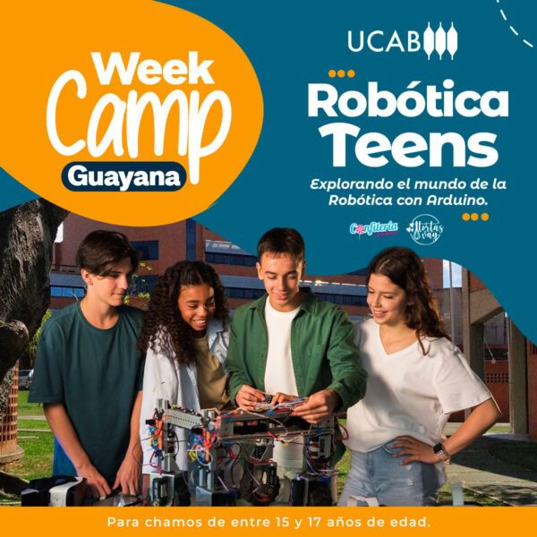 WeekCamp: Robótica Teens: Explorando el mundo de la Robótica con Arduino.