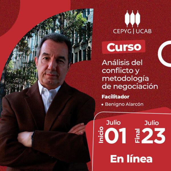Curso. Análisis del conflicto y metodología de negociación.