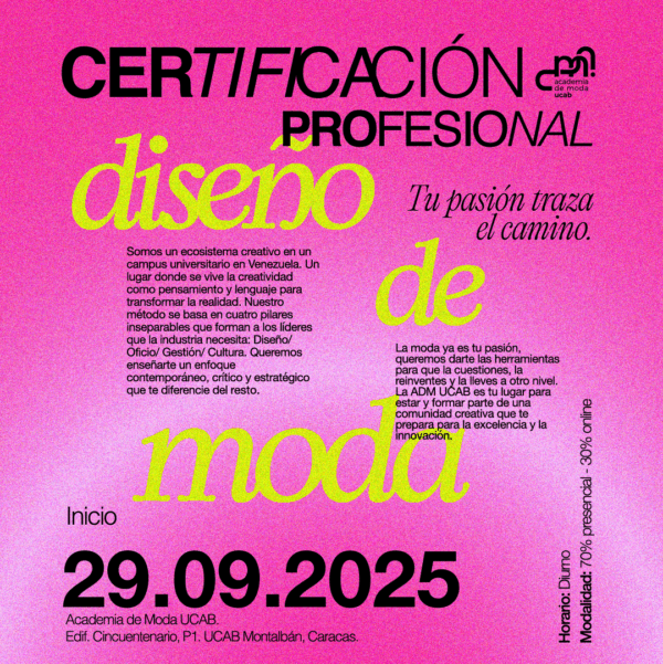 Certificación Profesional: Diseño de Moda.