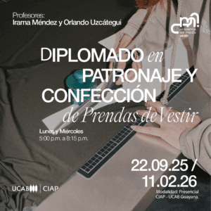 Diplomado. Patronaje y confección de prendas de vestir.