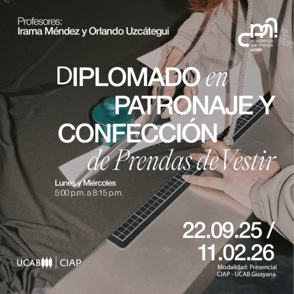 Diplomado. Patronaje y confección de prendas de vestir.