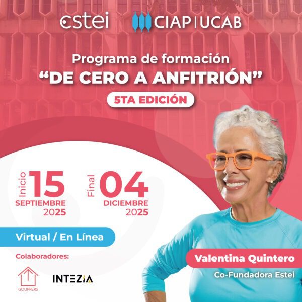 Programa de formación. De cero a anfitrión.
