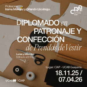 Patronaje y confección de prendas de vestir