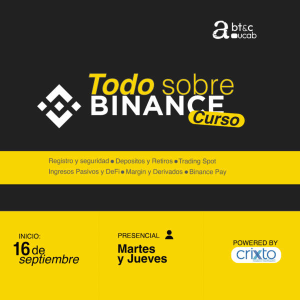 Curso. Todo sobre Binance.
