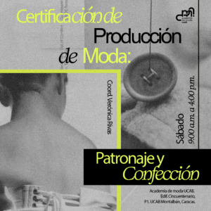 Producción de moda: Patronaje y confección