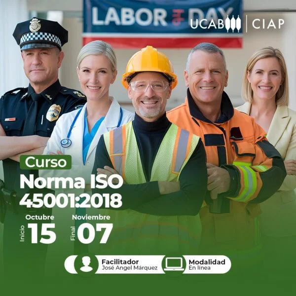 Curso. Norma ISO 45001:2018.