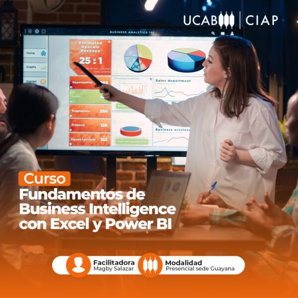 Curso. Fundamentos de Business Intelligence con Excel y Power BI - Sede Guayana.