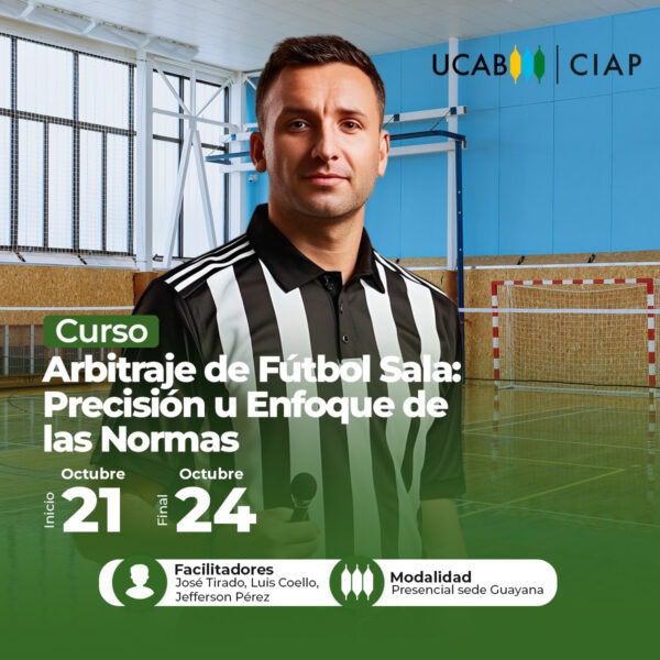 Curso. Arbitraje de Fútbol Sala - Precisión y enfoque de las normas.