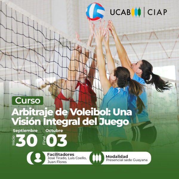 Curso. Arbitraje de Voleibol: Una visión integral del juego.
