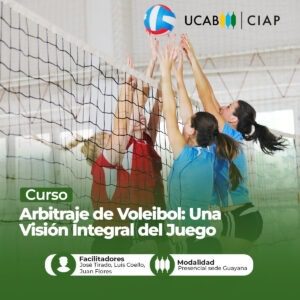 Curso. Arbitraje de Voleibol: Una visión integral del juego.