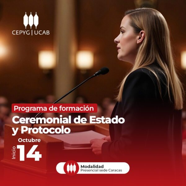 Programa de formación en ceremonial de estado y protocolo.