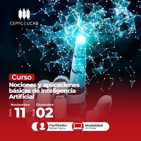 Curso. Nociones y aplicaciones básicas de Inteligencia Artificial.